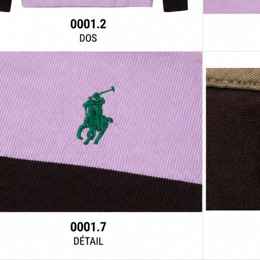 Polo manches longues